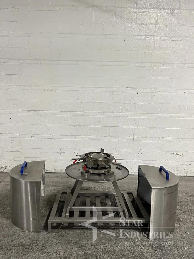 Used Fette 3090I tablet press turret stand