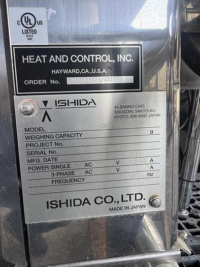 Used Ishida Checkweigher DACS