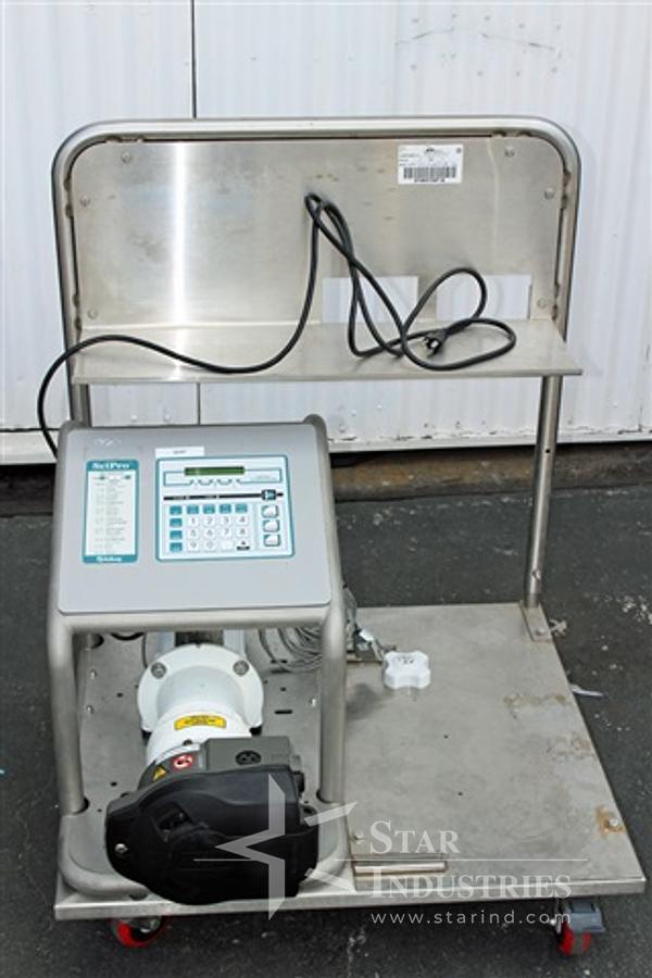 Used Watson Marlow Pump on S.S. Cart