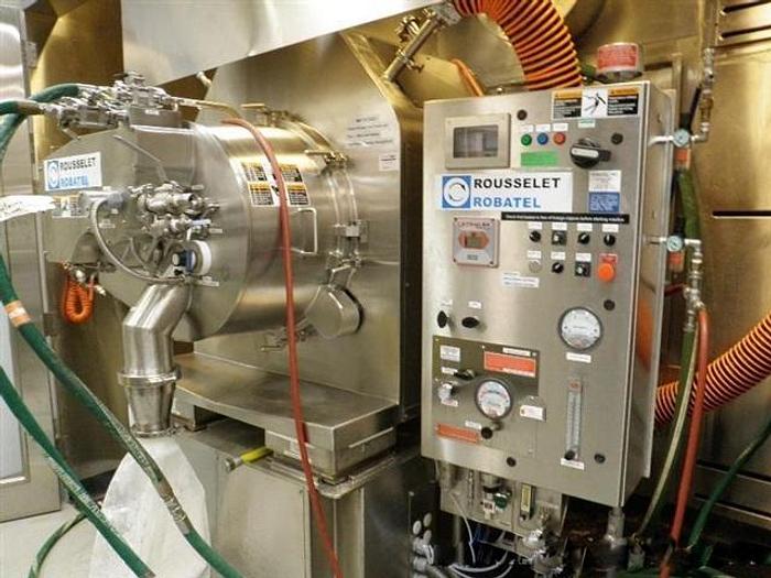 Used Rousselet Robatel horizontal peeler Centrifuge