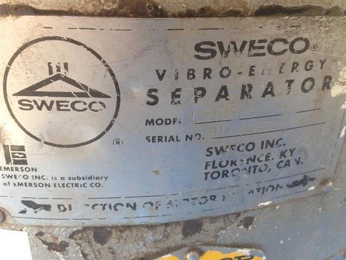 Used Sweco 30" Separator-base only