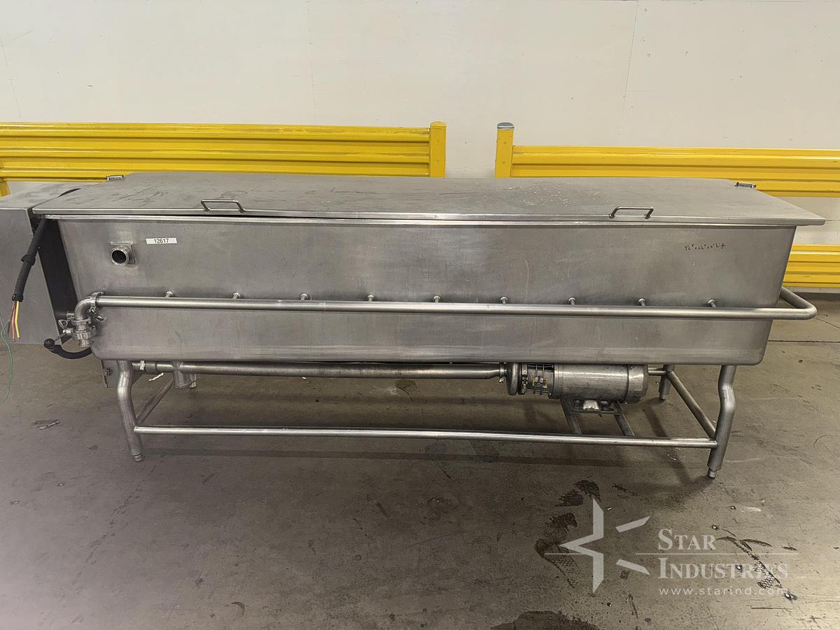 Used Stainless Sink 96''L x 30''W x 48'' Depth