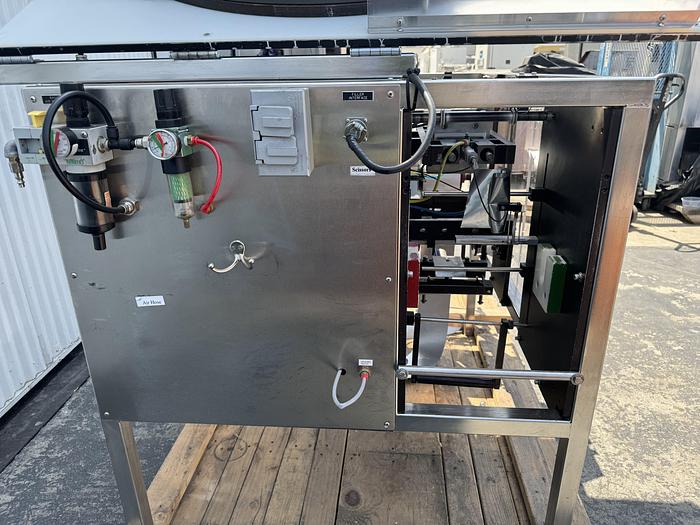 Used Phoenix Engineering Go Packer Model 1000 Pouching Machine w/ Disk Counter