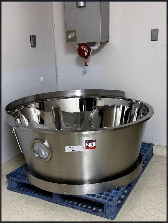 Used Vector Freund Flo Coater System FL-3N-120 Fluid Bed Dryer