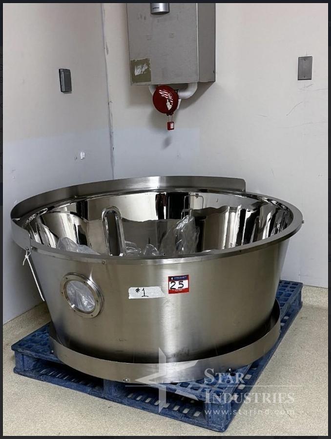 Used Vector Freund Flo Coater System FL-3N-120 Fluid Bed Dryer