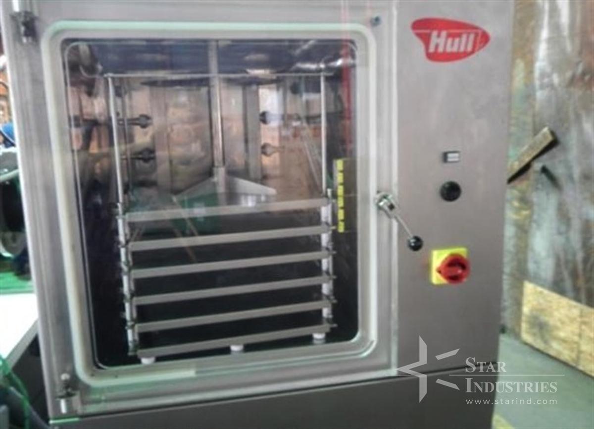 Used Hull LX8 laboratory 5 shelf Stoppering Freeze Dryer