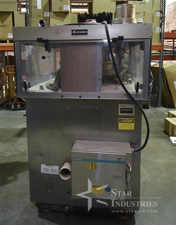 Used Stokes 328 D-tooled Bi-layer 33 station tablet press