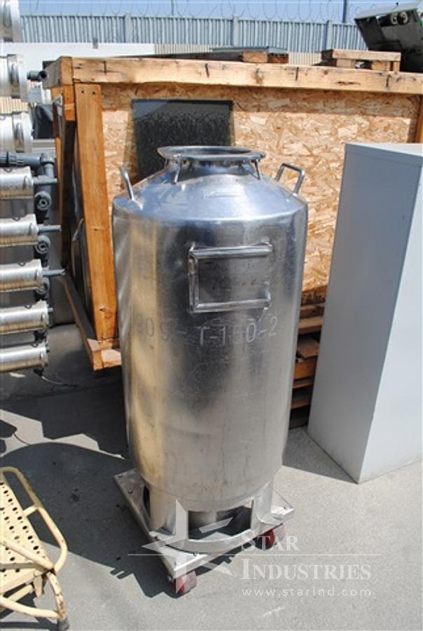 Used Schweitzer 40 gal. Stainless Steel Tank
