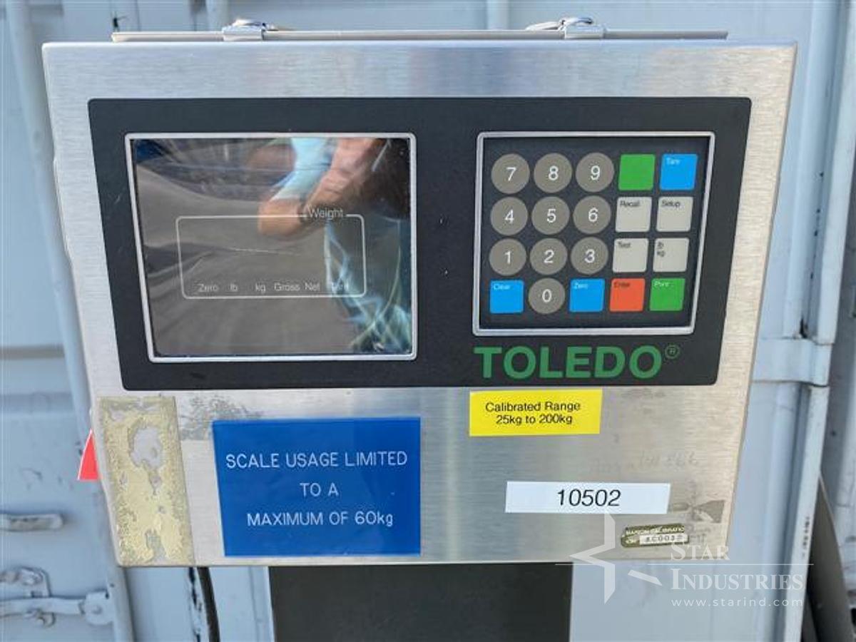 Used STAINLESS STEEL TANK/HELMES BEV.            #3569