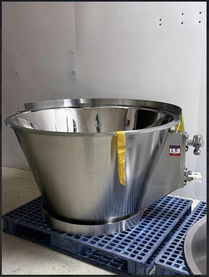 Used Vector Freund Flo Coater System FL-3N-120 Fluid Bed Dryer