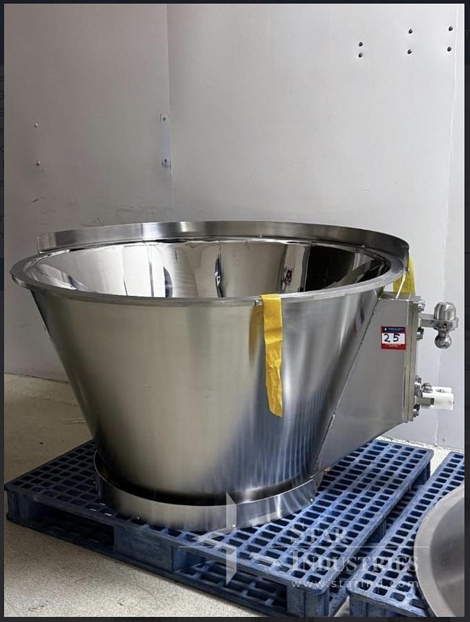 Used Vector Freund Flo Coater System FL-3N-120 Fluid Bed Dryer