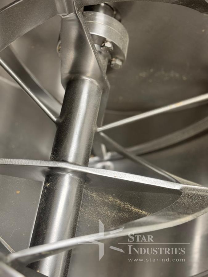 Used Ross 25 c.f. s.s. Ribbon Blender, Model RB42B-25