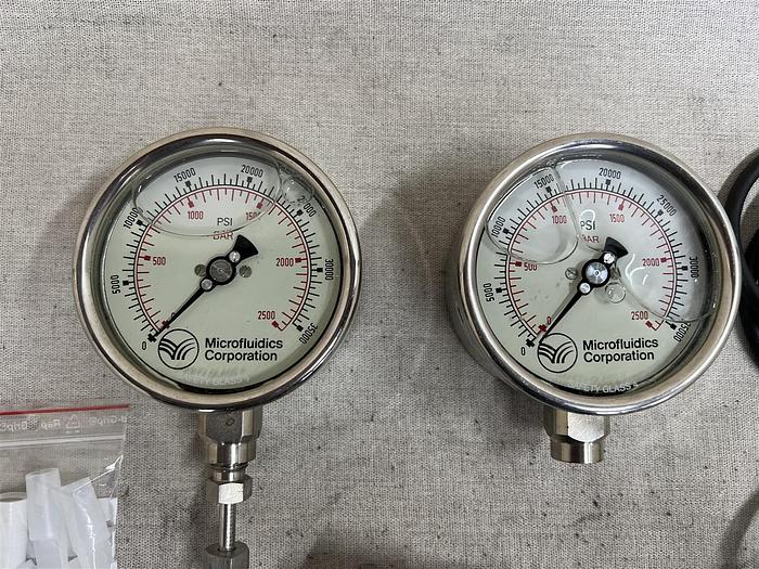 Used Microfluidics Corporation Pressure Gauge Equipment