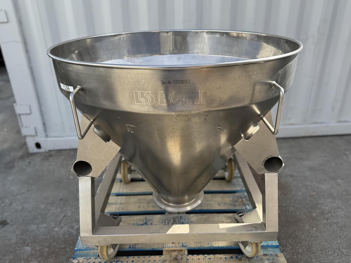 Used Stainless Steel Tote