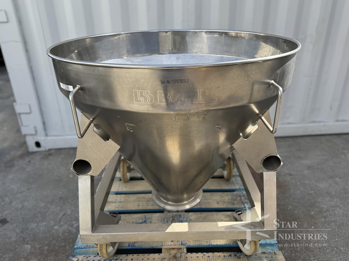 Used Stainless Steel Tote