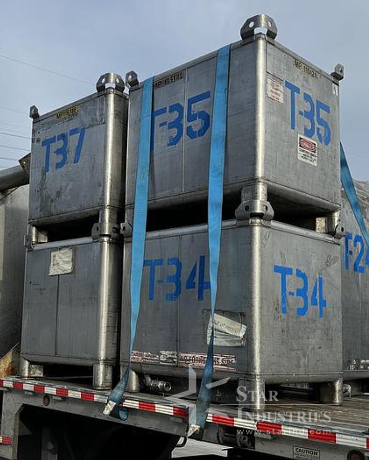 Used Tank, 350 Gallon, 316 Stainless Steel, LiquiTote