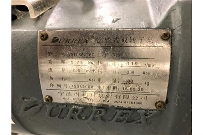 Used Durrex Wafer Mixing Pump