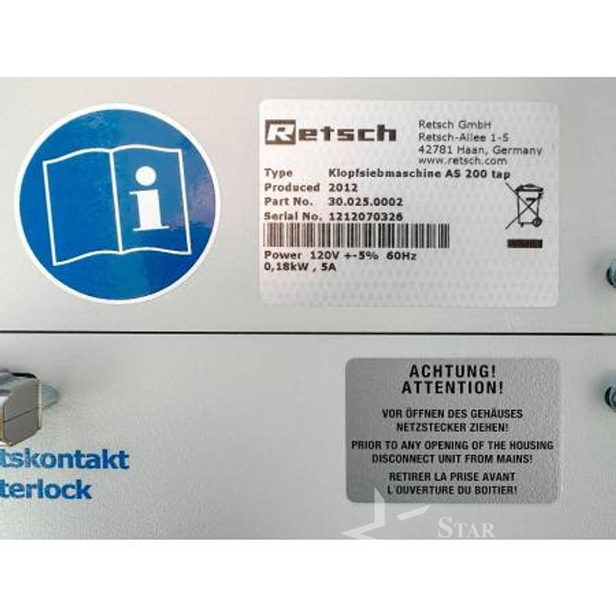 Used Retsch Easy Sieve