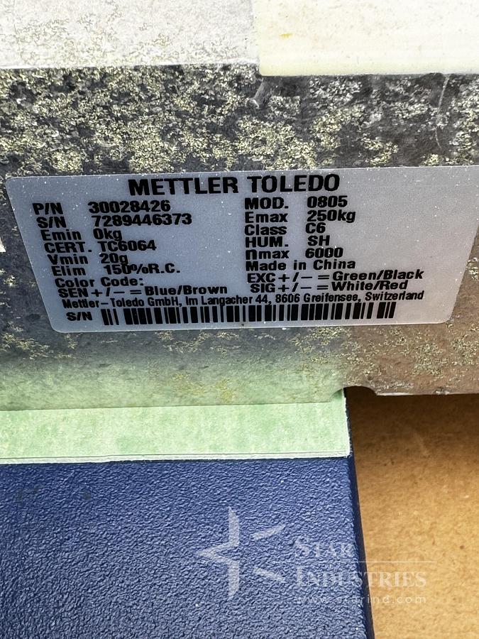 2016 Mettler-Toledo PBA655 Weighing Platform