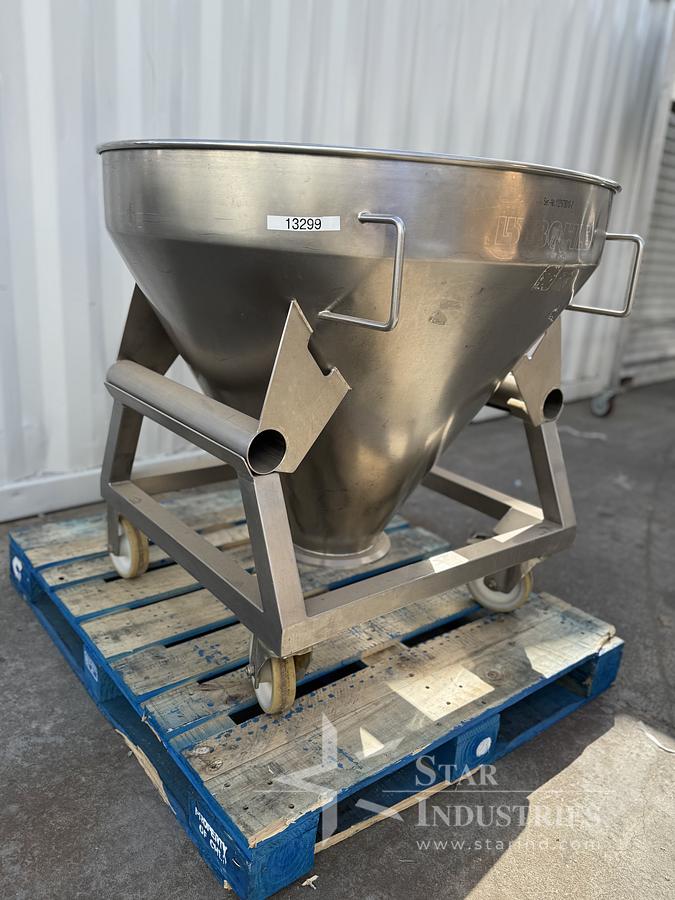 Used Stainless Steel Tote