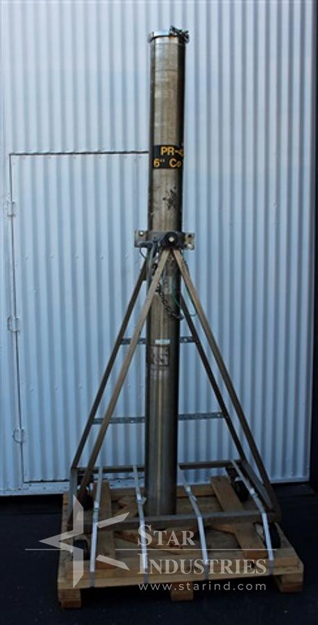 Used Tilting Column, 88" x 6" i.d., s.s.