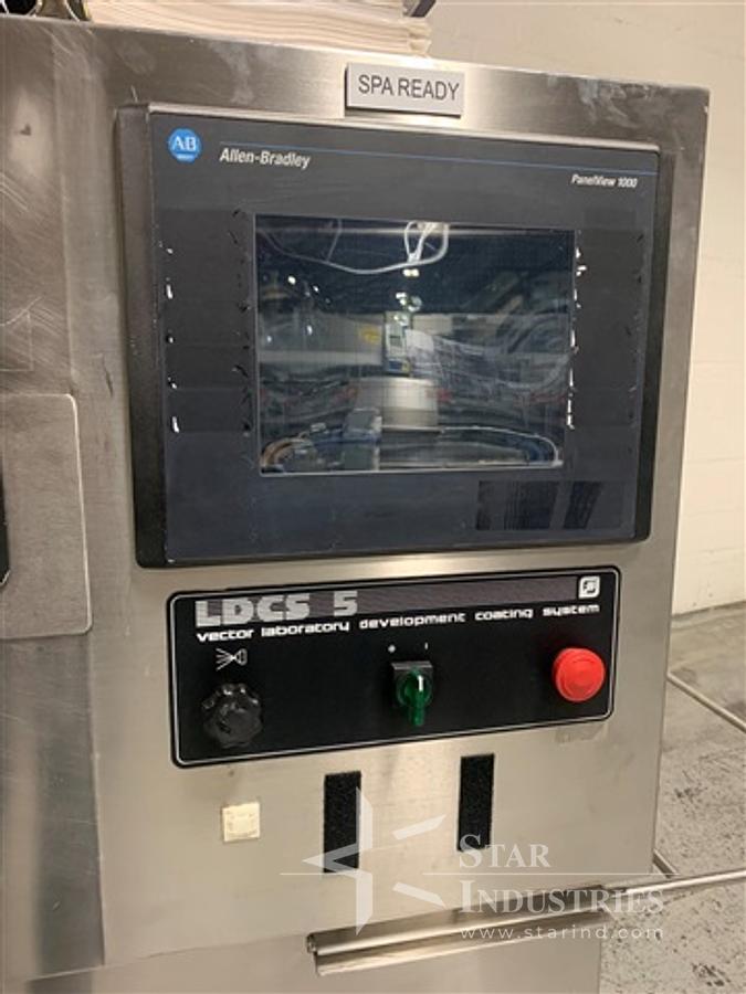 Used Vector LDCS 5 Coating Pan