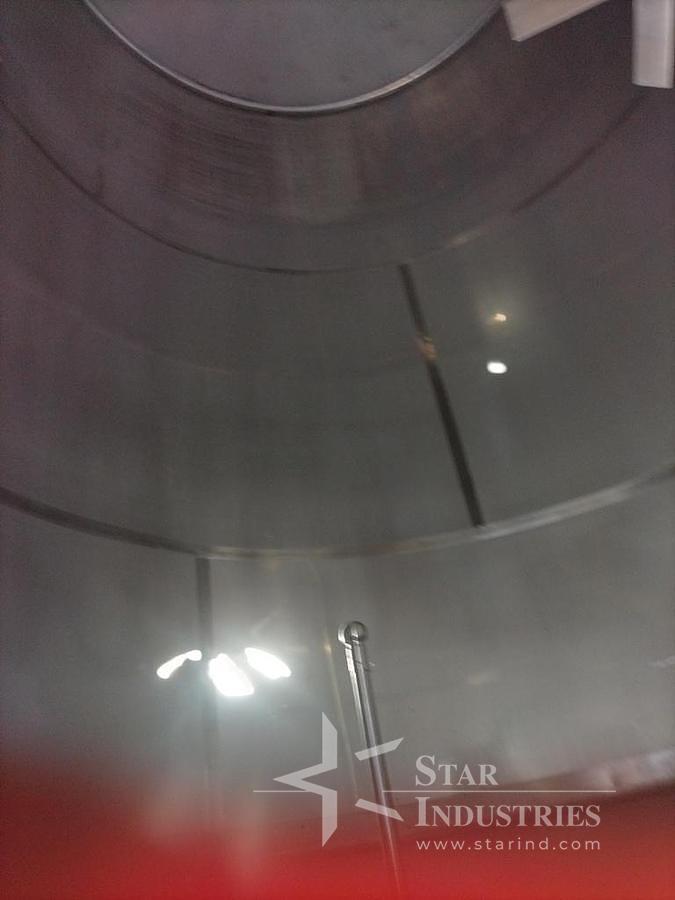 Used INOX-TECH Tank 6,000 Gallon,Vertical Jacketed, Agitated Storage Tank