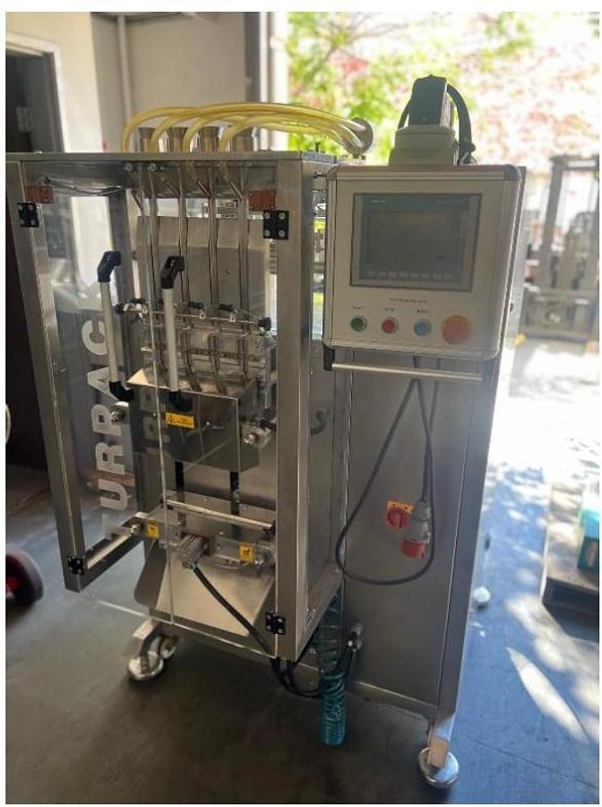 Used TurPack 3 Side Vertical Seal Stickpack- 4 Lane