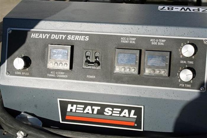 Used Heat Seal Brand L-bar Sealer w/ Heat Tunnel
