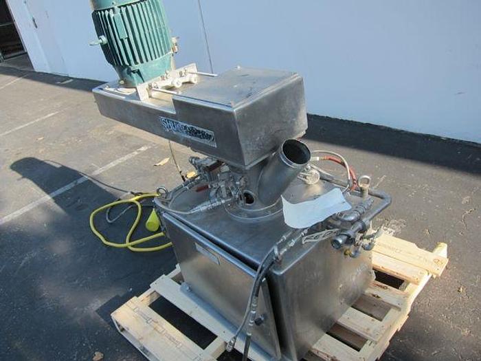 Used Bepex Schugi continuous mixer and agglomerator