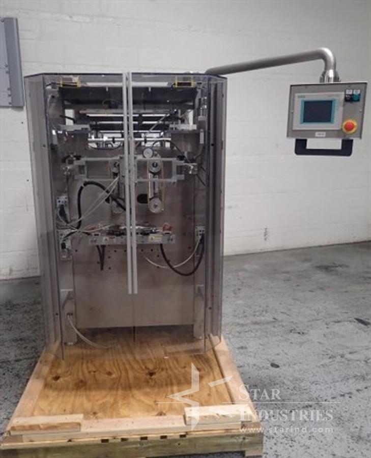 Used Viking Masek Model S250 Vertical Form/Fill/Seal Machine w/ Markem Printer