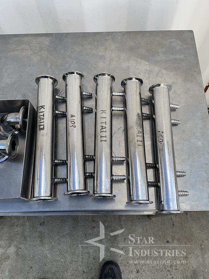 Used Fluid Line Technology T-316 SS PSI Tubes