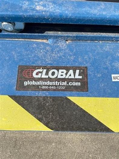 Used 44" diameter Global Industrial Pallet Lifter