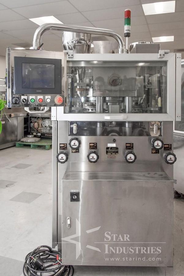 Used JCMCO 39 Station Tablet Press, Model JC-DSH-39