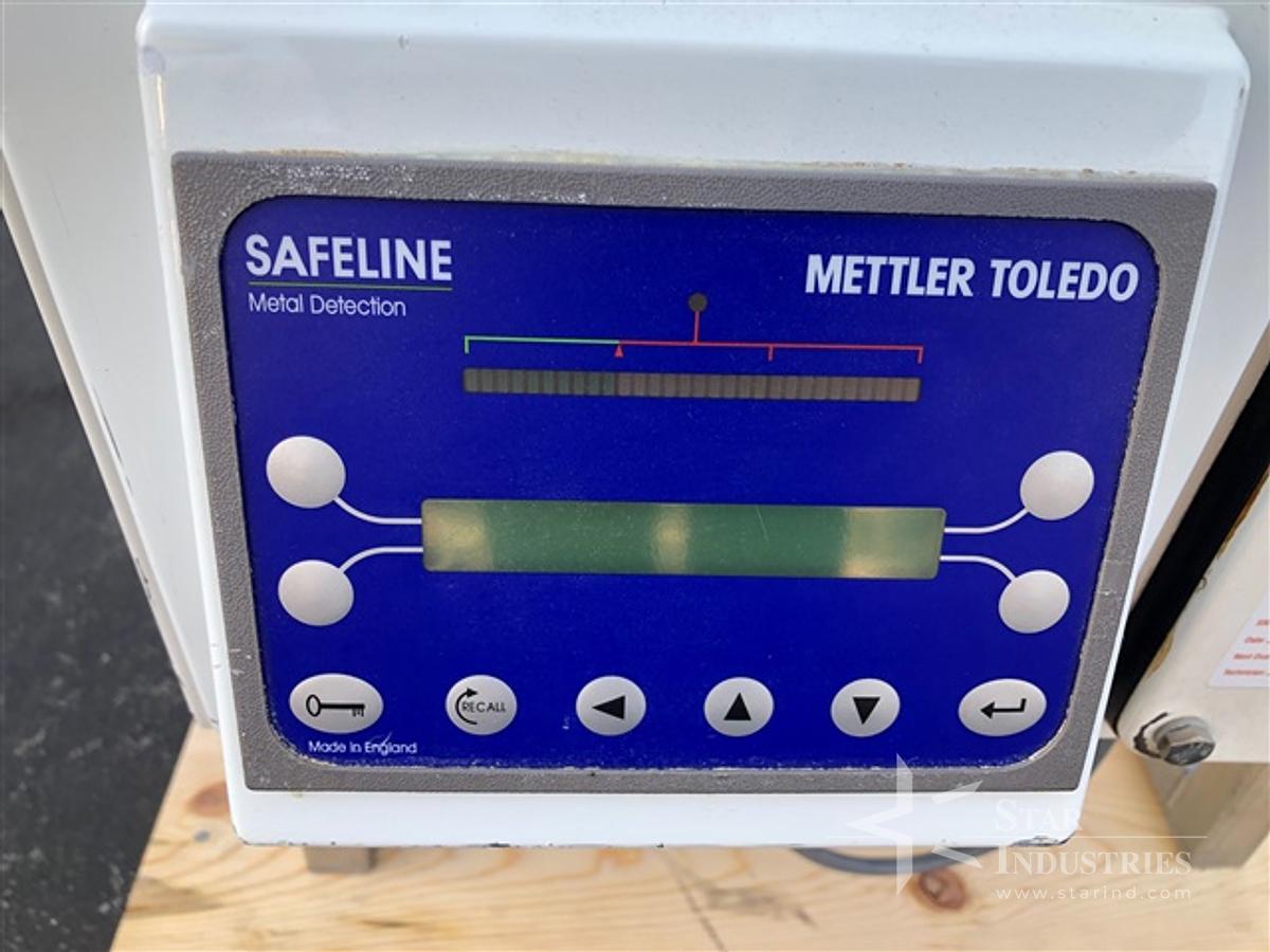 Used Safeline Gravity Flow Metal Detector