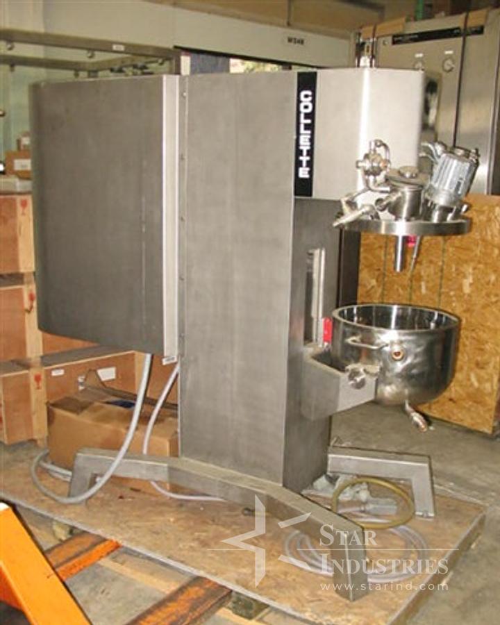 Used Collette Gral 25 Pro Vacuum Mixer/Granulator/Dryer w/ Solvent Recovery