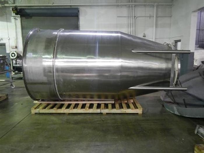 Used Fluid Air 0500 550 liter Fluid Bed Dryer