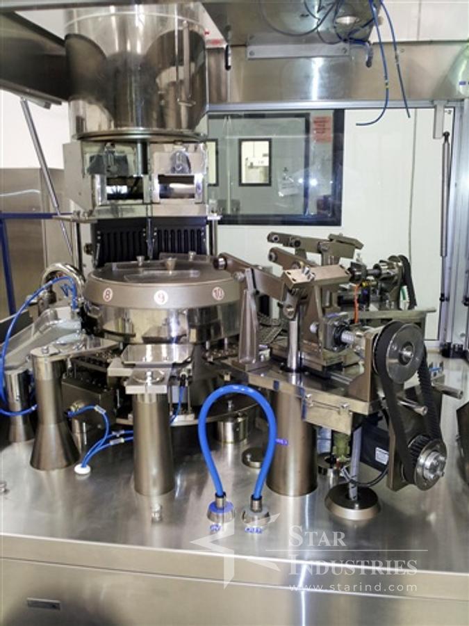 Used Fluid Cap F-40 Encapsulator w/ 1, 0 & 00's