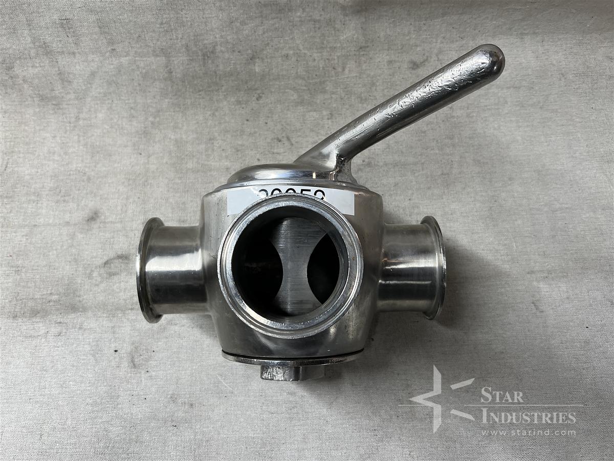 Used Stainless Steel T-Valve