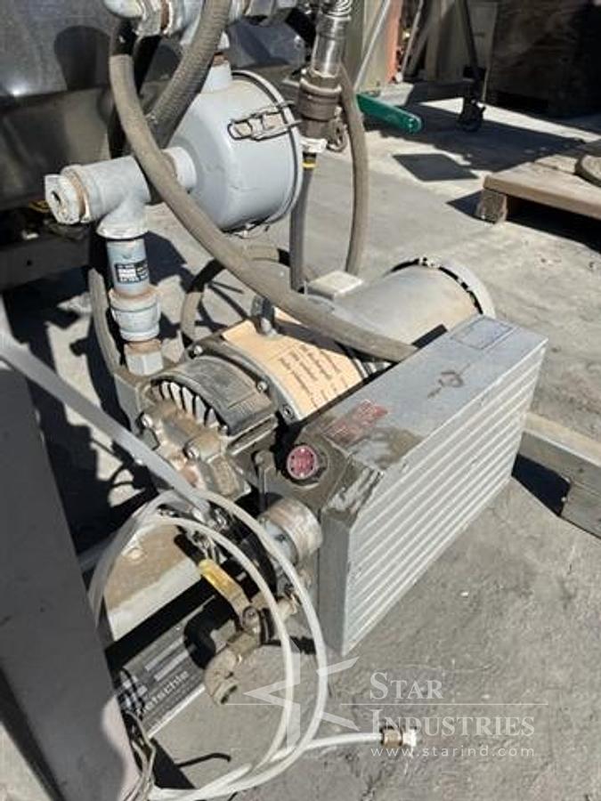 Used 2000 GALLON DCI STAINLESS JACKETED TANK