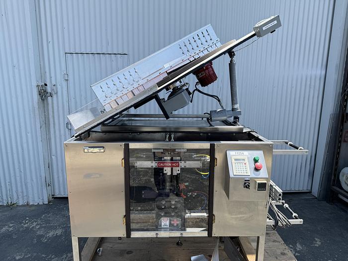 Used Phoenix Engineering Go Packer Model 1000 Pouching Machine w/ Disk Counter