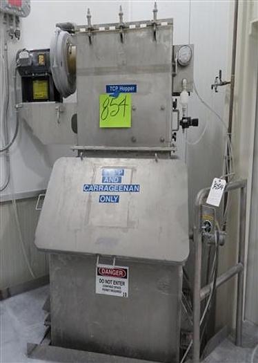 Used Stainless Steel Semi-Bulk Systems bag break station