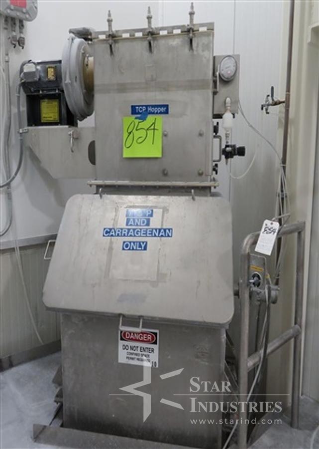 Used Stainless Steel Semi-Bulk Systems bag break station