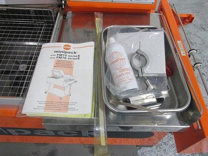 Used MINIPACK SHRINK CHAMBER SEALER, MODEL FM76S.C.