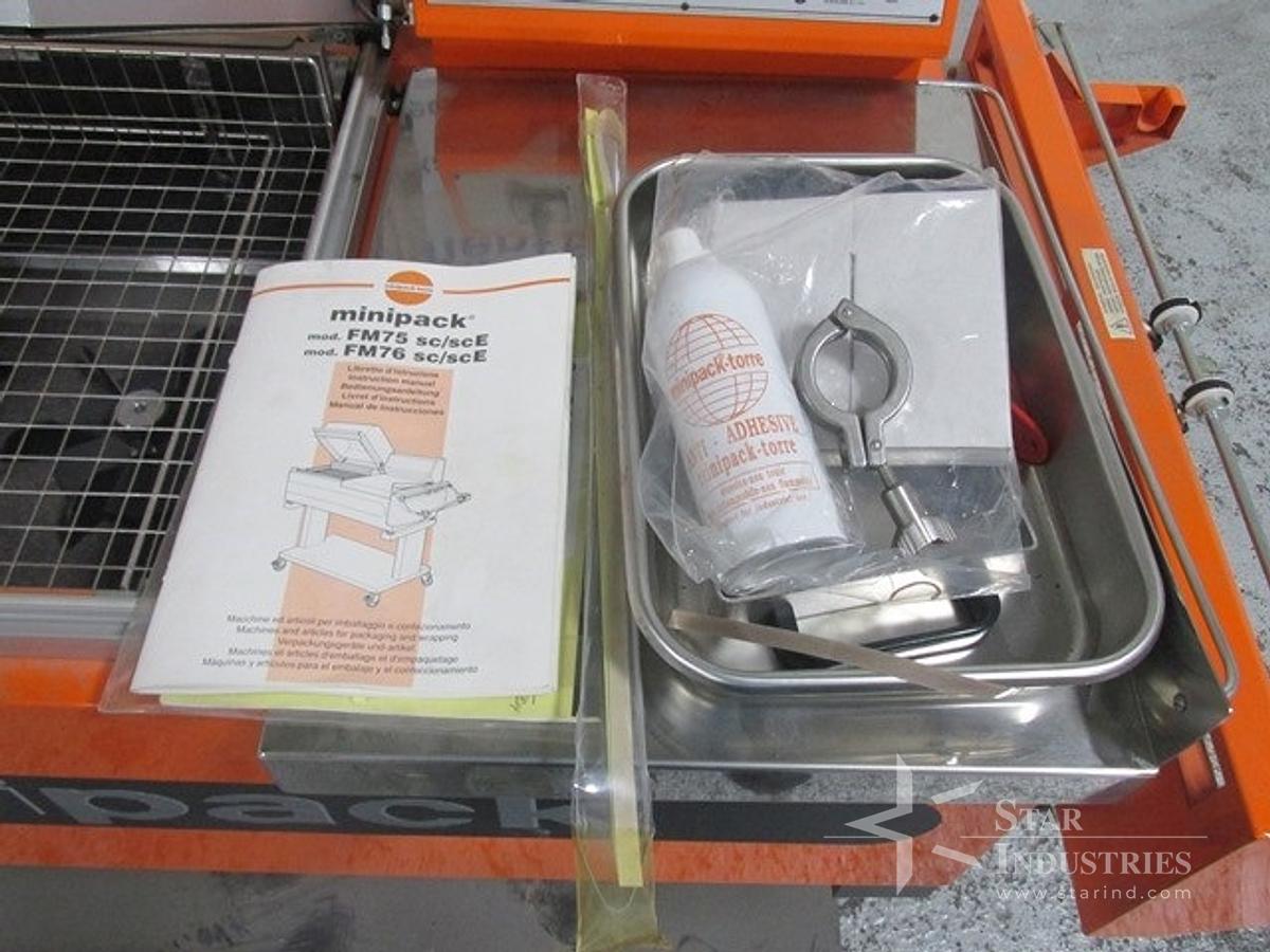 Used MINIPACK SHRINK CHAMBER SEALER, MODEL FM76S.C.