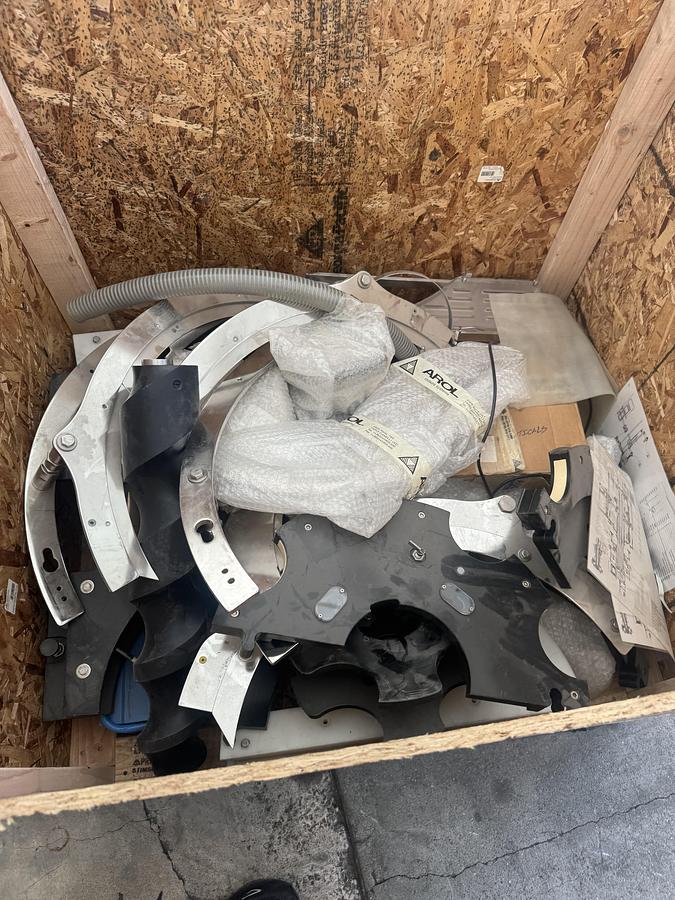 Used Arol Capper with Hopper and Elevator