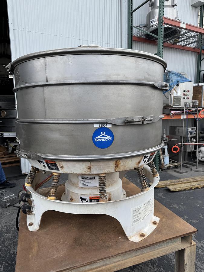 Used Sweco 48" S.S. Separator/Sifter, Model XM48S