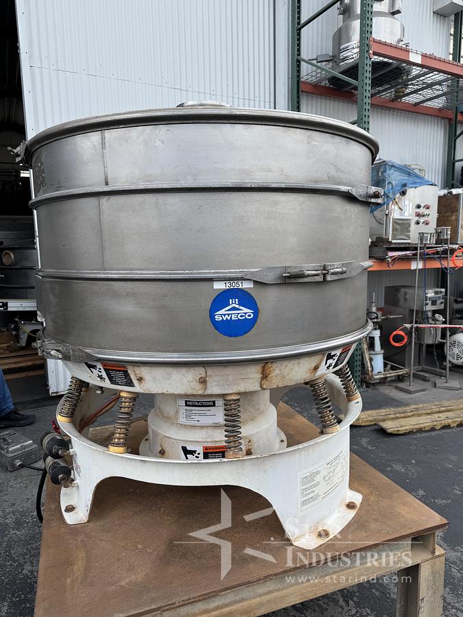 Used Sweco 48" S.S. Separator/Sifter, Model XM48S