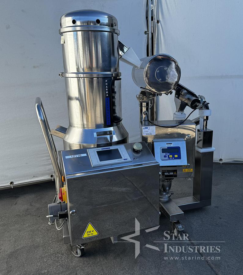 Used Pharma technology Met30+ Lock tablet deduster