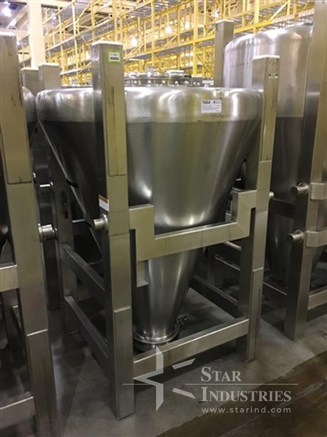 Used Servo Lift 800 liter Product Transfer Tote